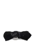 CHANEL Pre-Owned 1986-1988 camellia ribbon barrette - Black