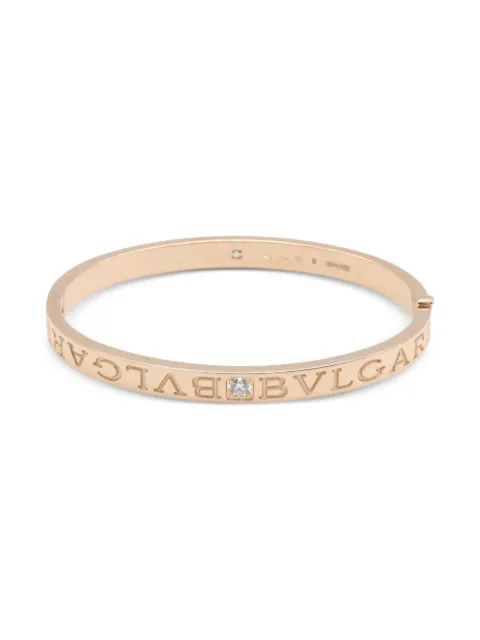 Bvlgari Pre-Owned 10s 18K rose gold Bulgari diamond bracelet