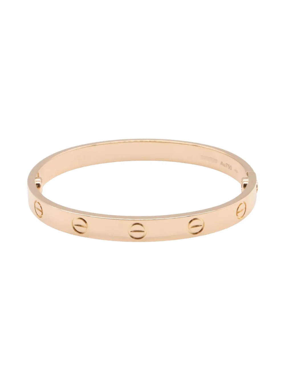 Cartier 10s 18K rose gold Love Breath bracelet - ピンク Cartier 10s 18K rose gold Love Breath bracelet - ピンク
