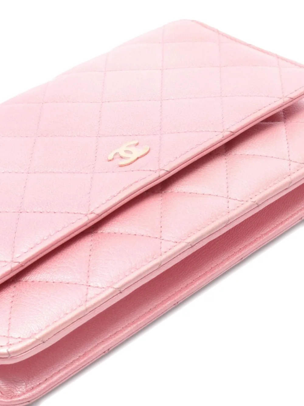 Pre-owned Chanel 2021 Matelasse Shoulder Bag In Pink