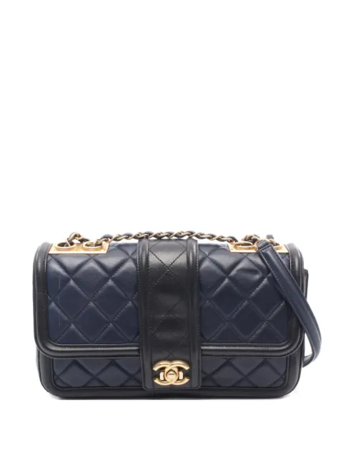 CHANEL Pre-Owned 2014-2015 diamond-quilted shoulder bag