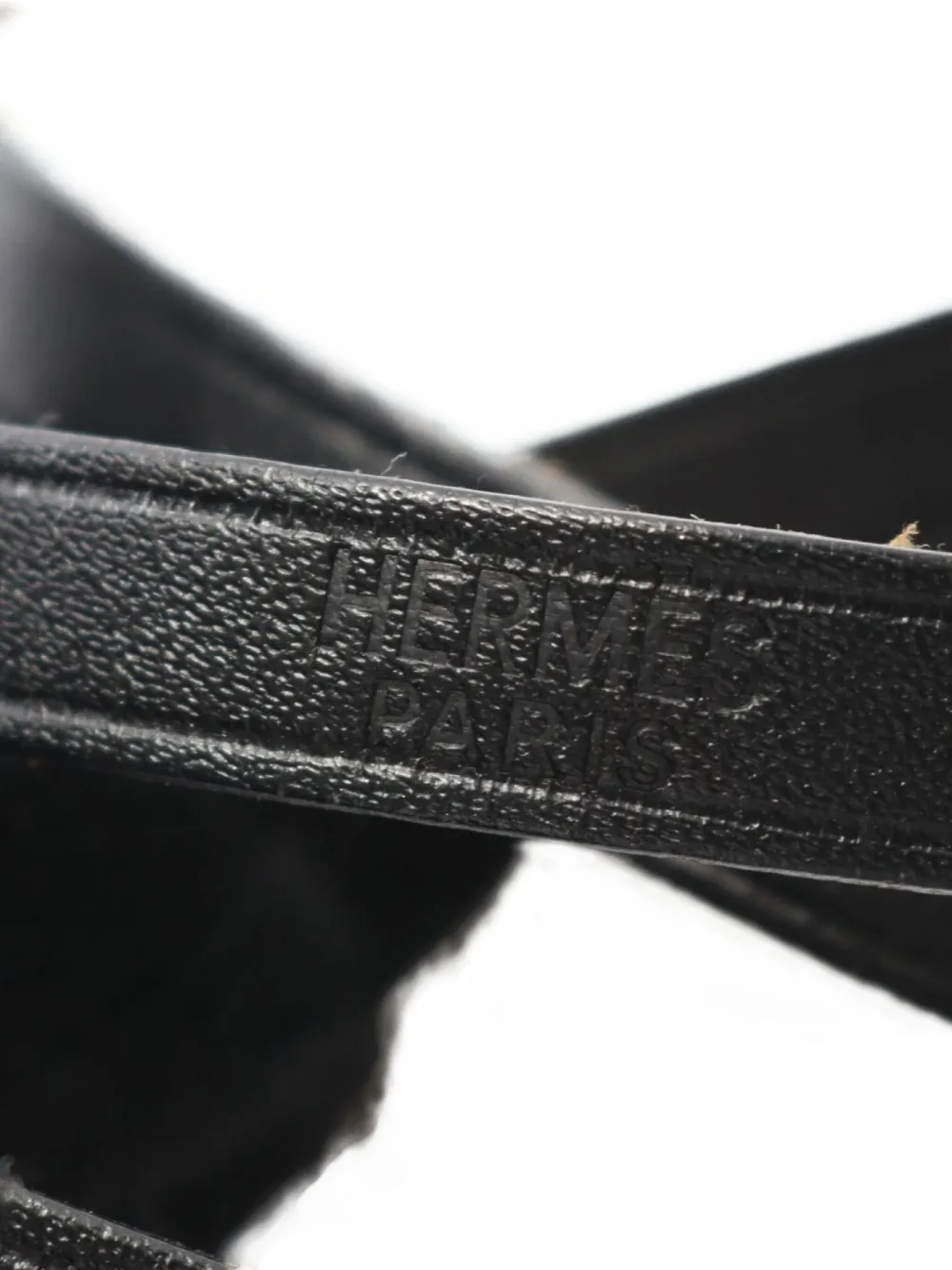 Pre-owned Hermes 2000s Api 3 Bracelet In Black