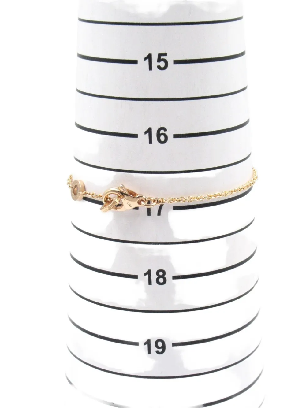 Pre-owned Bvlgari 10s 18k Rose Gold B-zero Bracelet