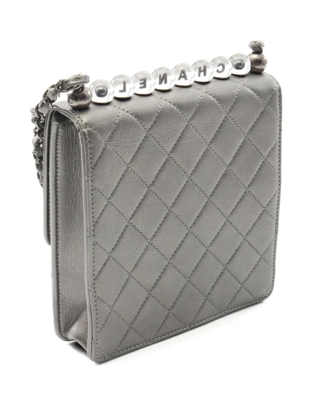 CHANEL Pre-Owned 2020-2021 matelassé chain shoulder bag | Pre-Owned | Image 2