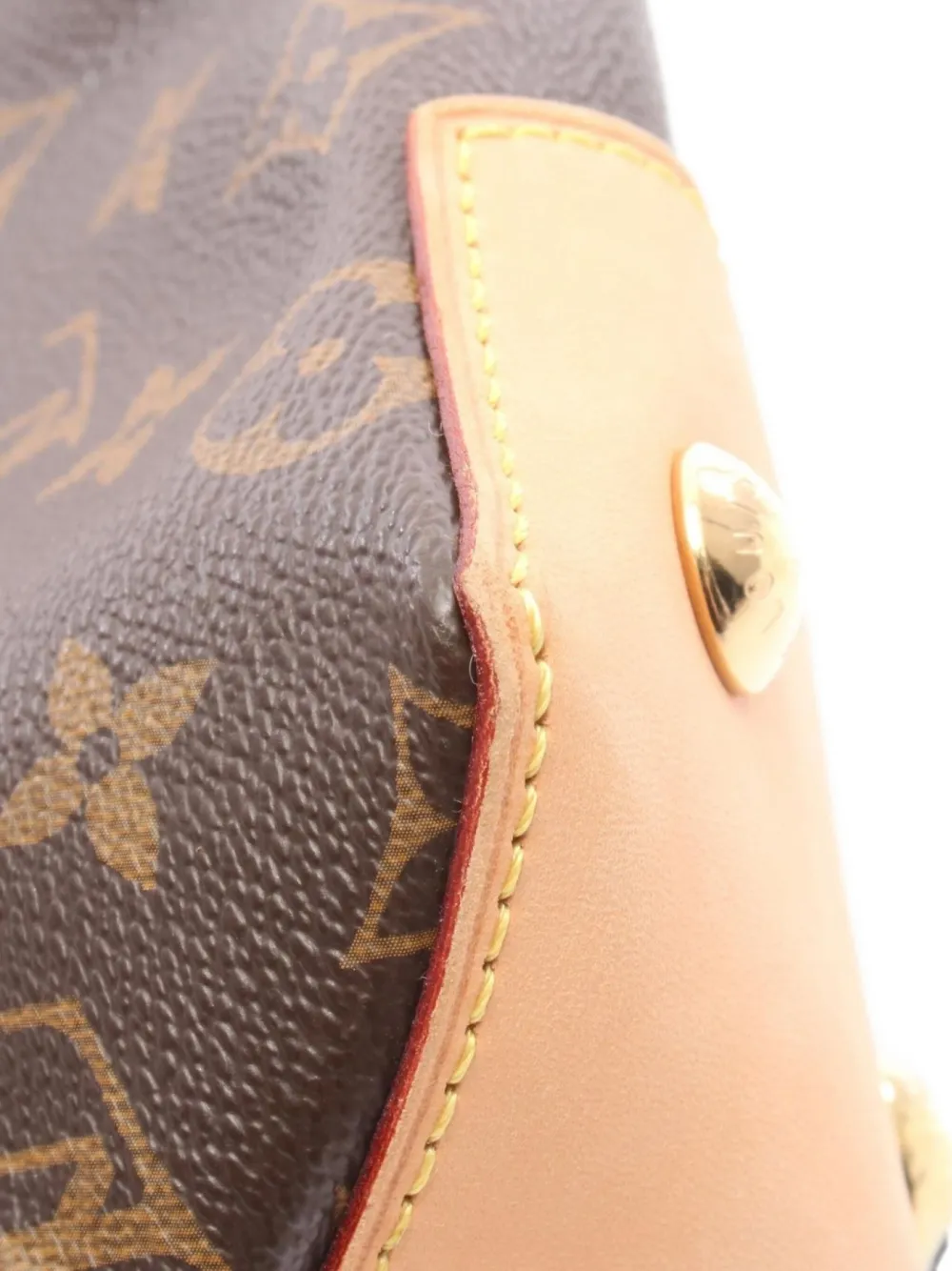 Pre-owned Louis Vuitton 2010 Wilshire Pm Handbag In Brown