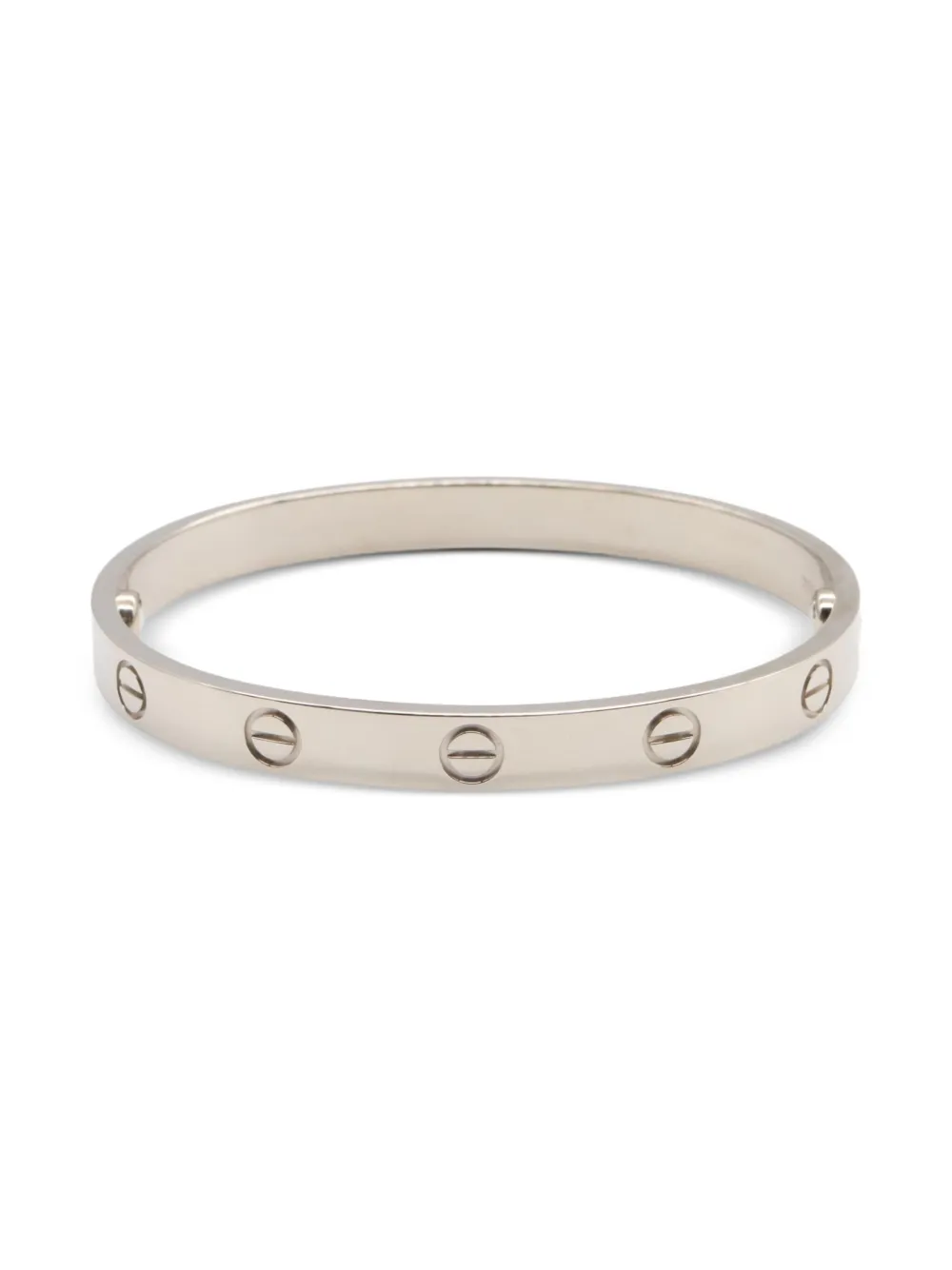 Cartier 10s 18K white gold Love Breath bracelet | Grey | Image 1