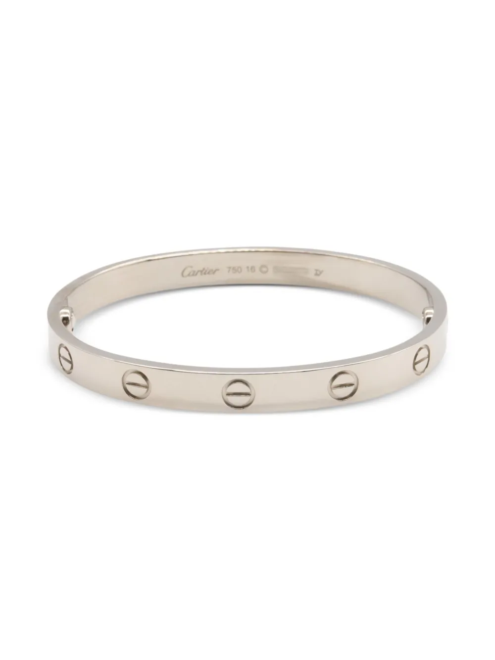 Cartier 10s 18K white gold Love Breath bracelet | Image 2