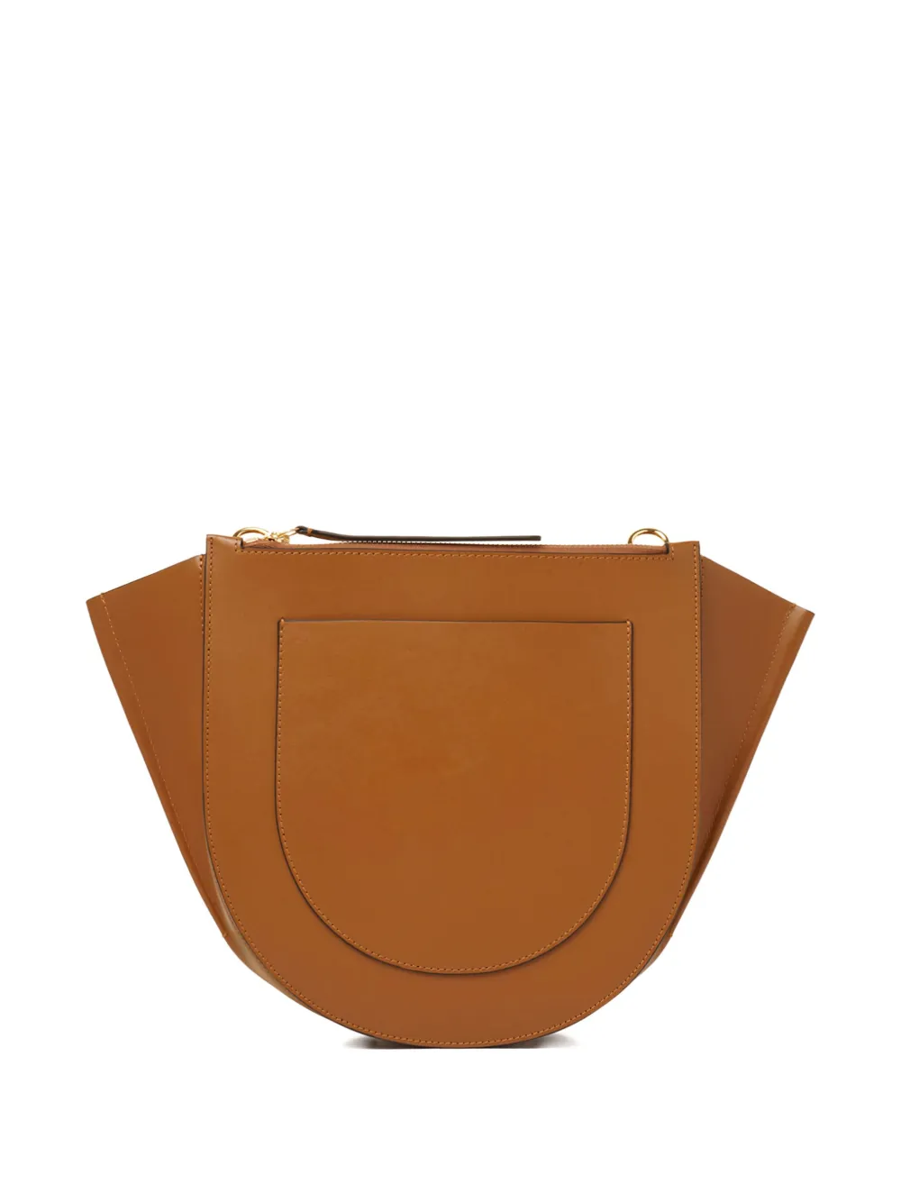 Wandler Medium Hortensia Leather Satchel In Brown