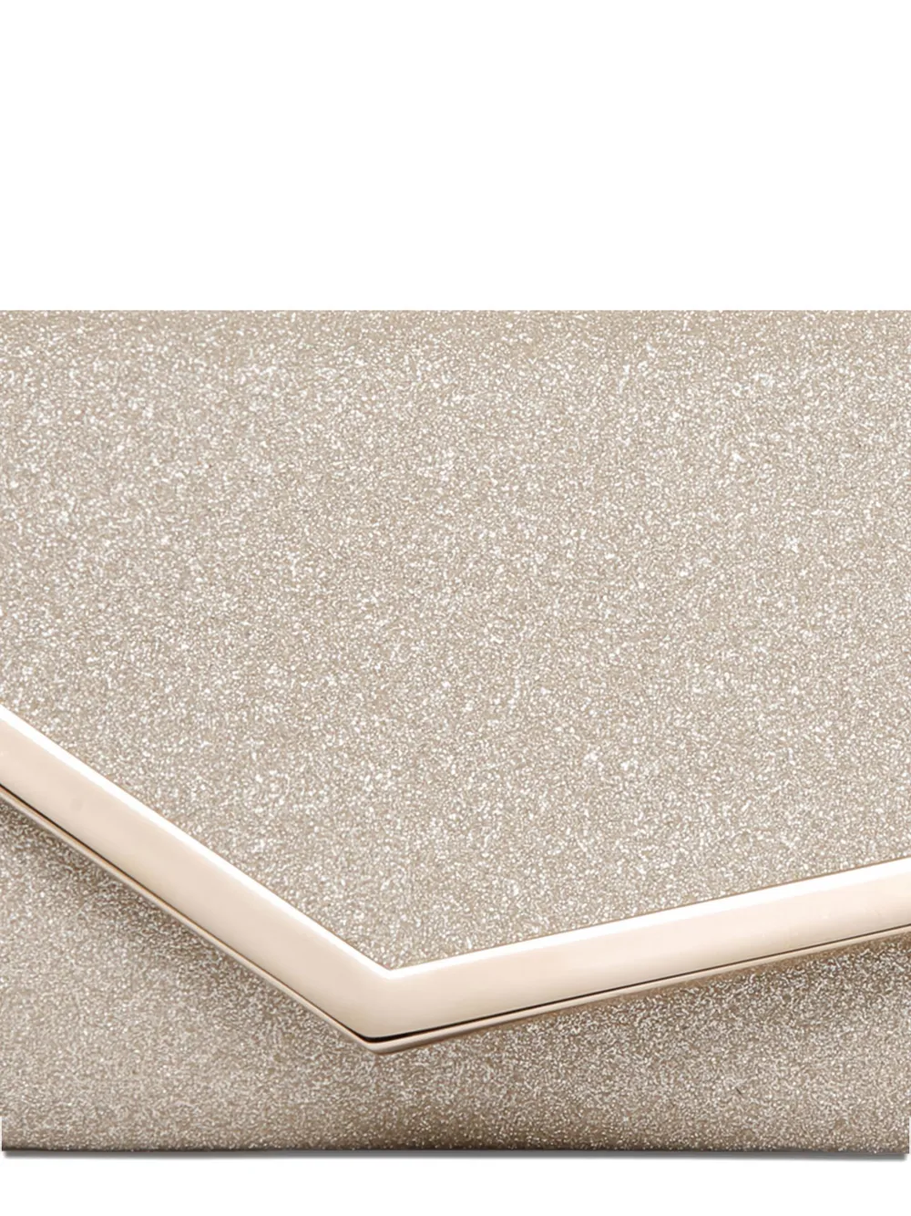 Jimmy Choo Small Emmie Clutch Bag In Gold