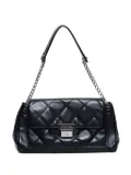 CHANEL Pre-Owned 2003-2004 Chocobar chain shoulder bag - Black