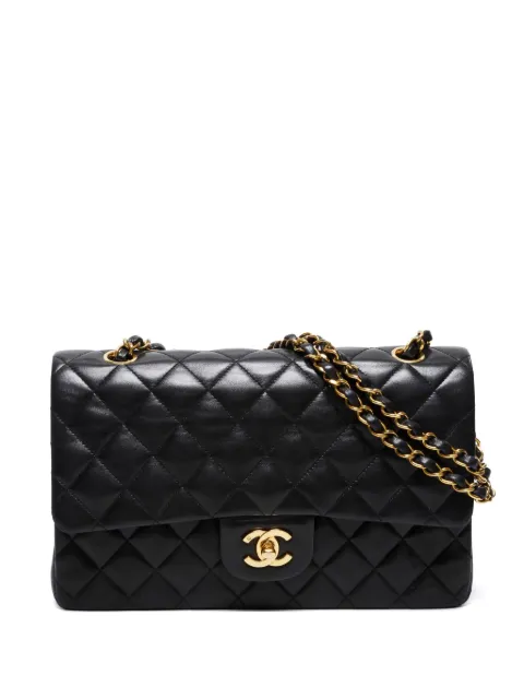 CHANEL Pre-Owned 1994-1996 medium Double Flap quilted shoulder bag