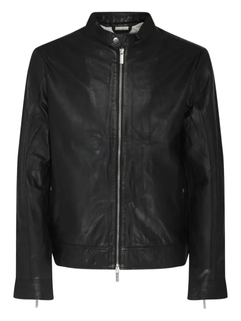 Selected Femme zip-fastening leather jacket
