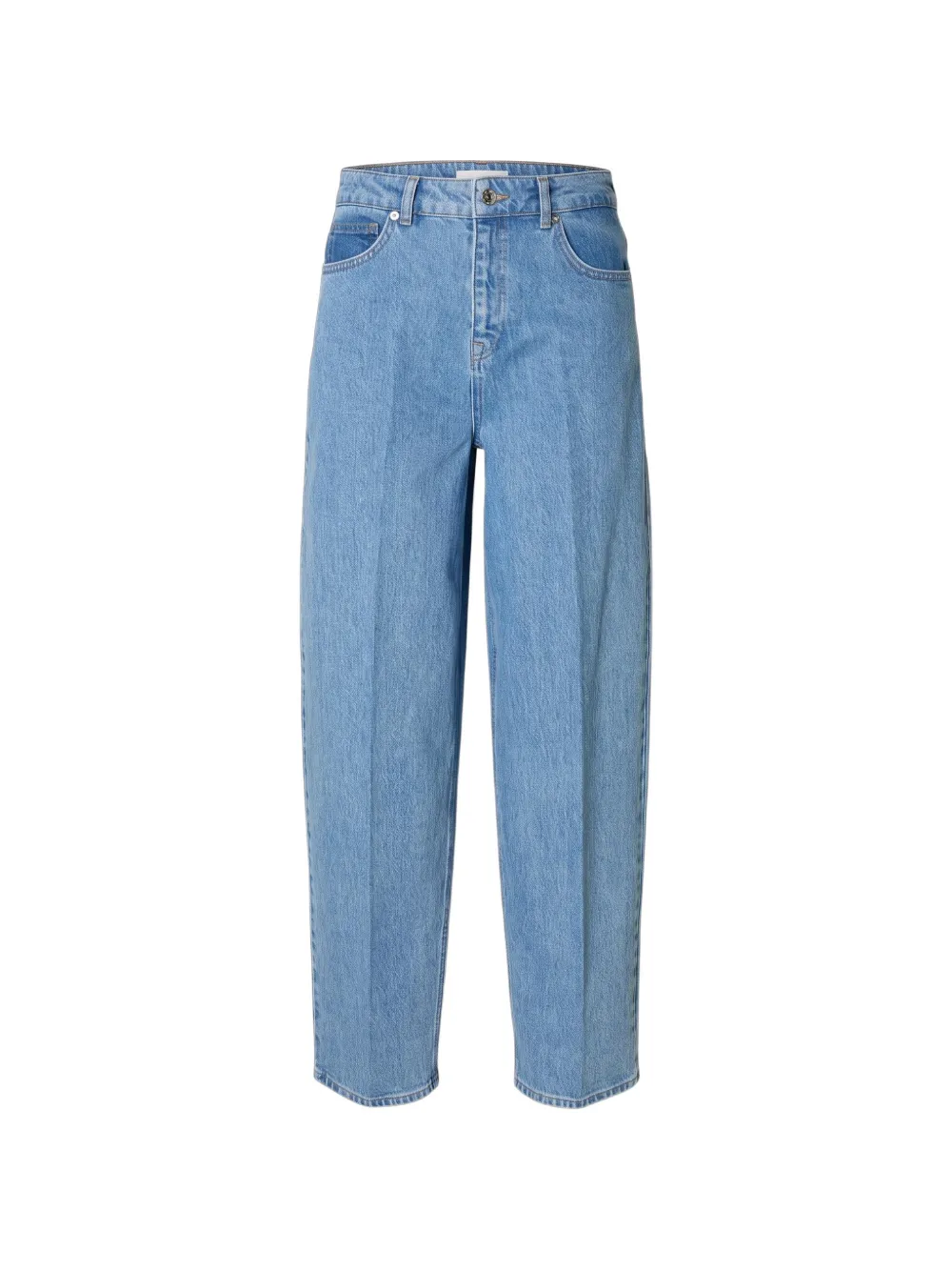 SELECTED Jeans affusolati a vita alta - Blu