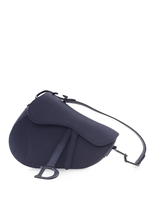 Christian Dior Pre-Owned 2019 Ultra Matte Calfskin Saddle Bag