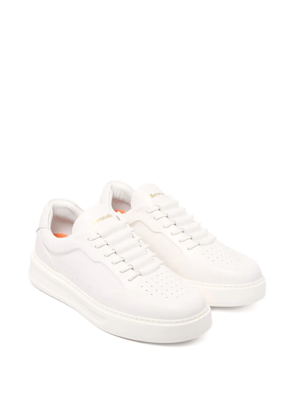 Barracuda Phoenix Slip-on Sneaker In Ultra-soft Nappa Leather In White