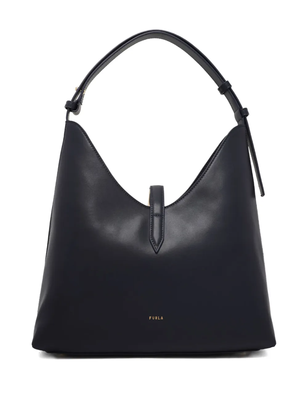 Furla gold-tone hardware bag - Blauw