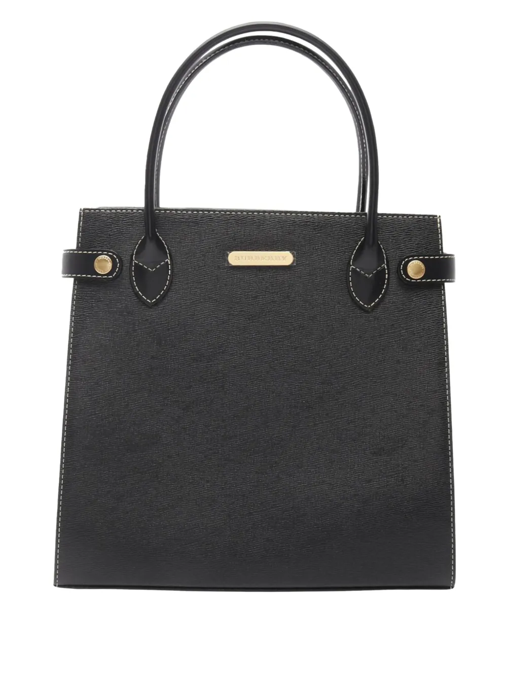 Burberry Pre-Owned 2000-2017 Leather handbag - ブラック Burberry Pre-Owned 2000-2017 Leather handbag - ブラック