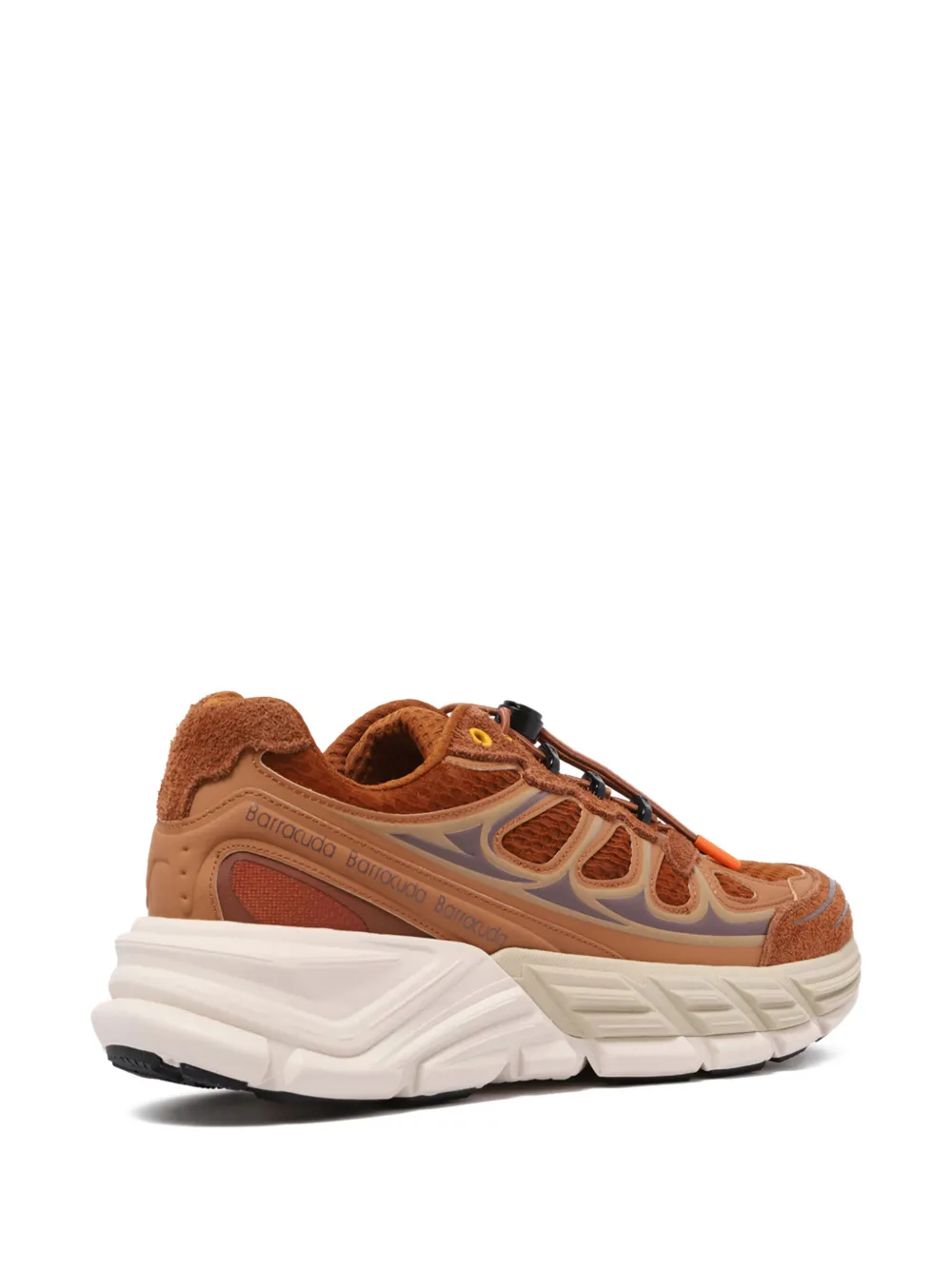 Barracuda Suède-leren sneakers Bruin