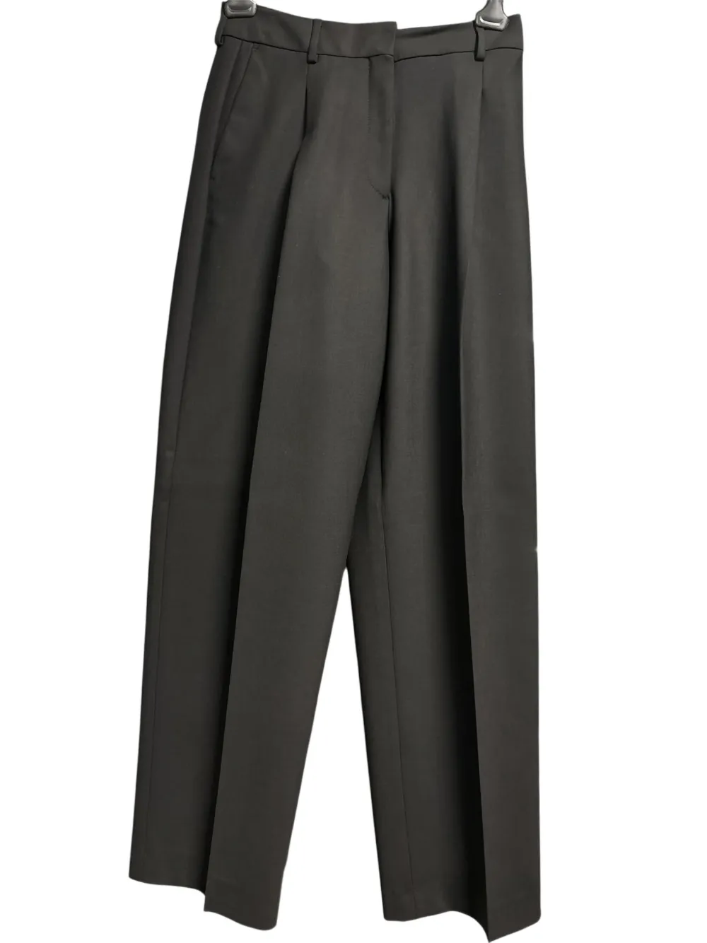 SELECTED pleated trousers - Zwart