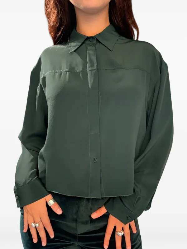 &merci green dress Green Crepe Abstract Dress | Beads Work & Sequins