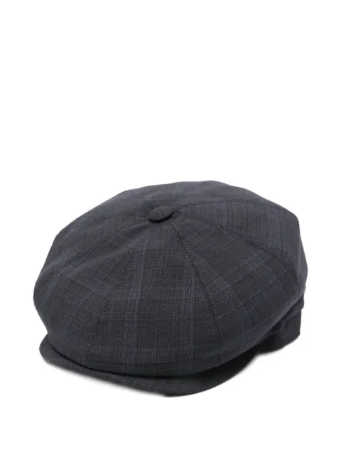 Borsalino button-detail wool hat