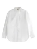 Studio Nicholson Leto patch-pocket long-sleeve shirt - White