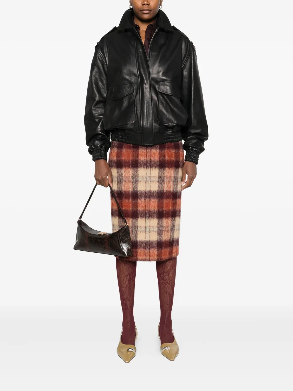 Arma flap-pocket leather jacket | Leather Jackets | Image 2