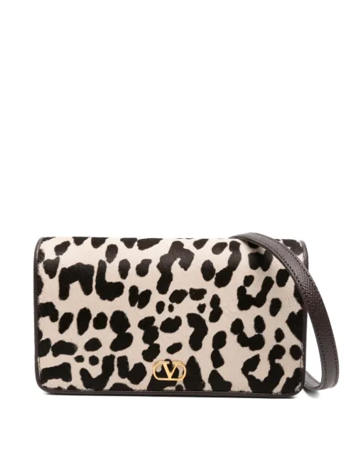 Valentino Garavani mini leather clutch
