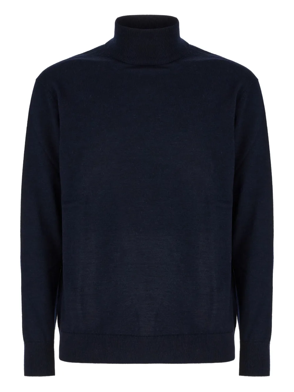 Diana Studio turtleneck wool sweater Blauw