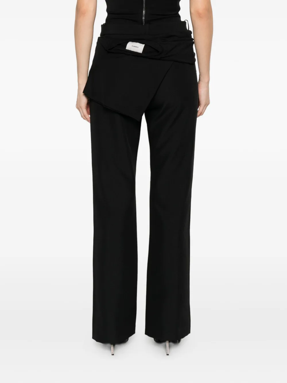 Coperni tie-waist trousers Zwart