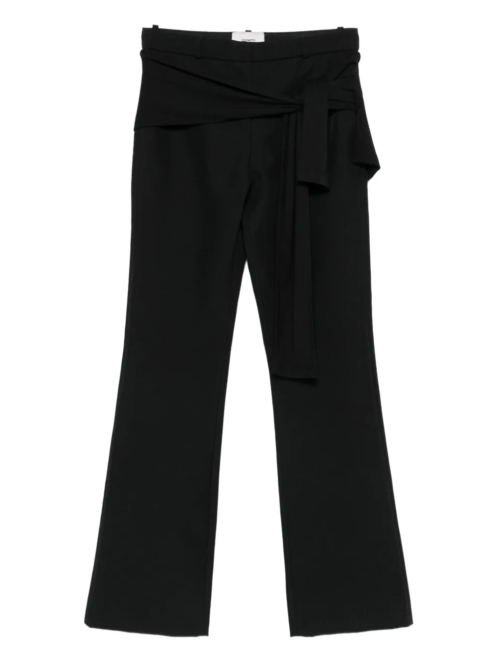 Coperni tie-waist trousers Zwart