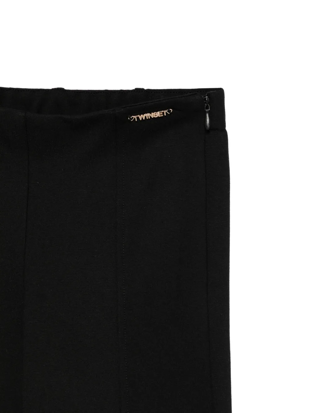 TWINSET Kids Flared broek Zwart