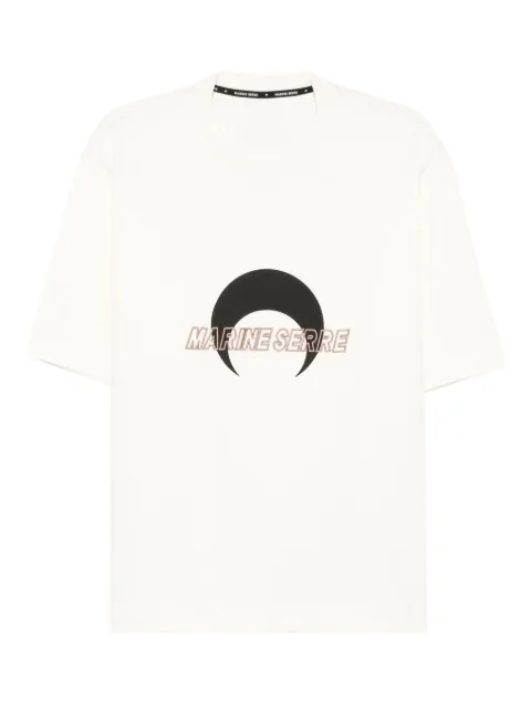Marine Serre logo-print T-shirt