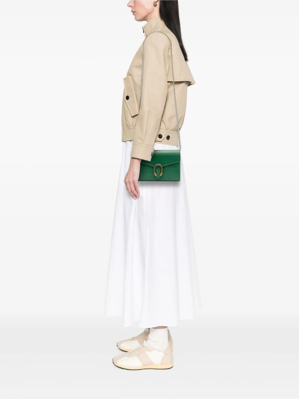 Gucci Pre-Owned 2016-2025 Mini Leather Dionysus Wallet on Chain crossbody bag | Pre-Owned | Image 2
