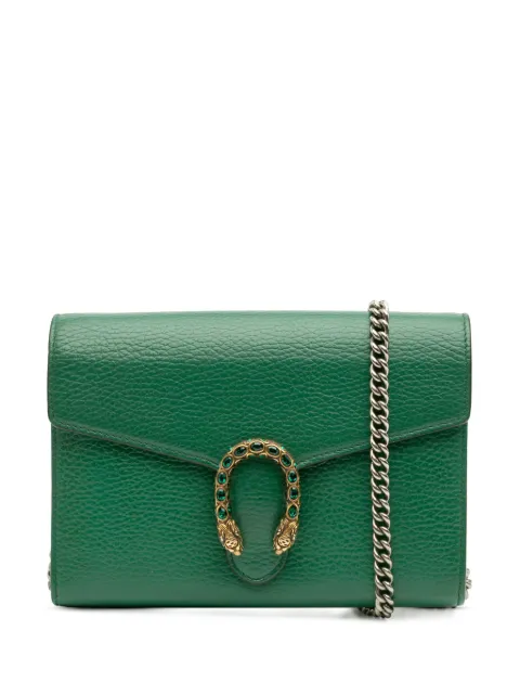 Gucci Pre-Owned 2016-2025 Mini Leather Dionysus Wallet on Chain crossbody bag