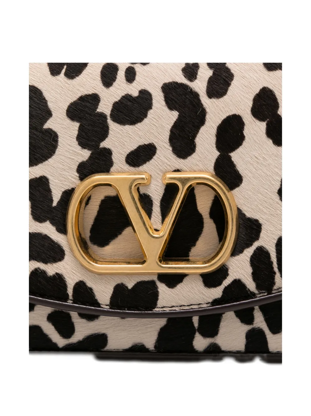 Valentino Garavani small Vain VLogo shoulder bag Beige