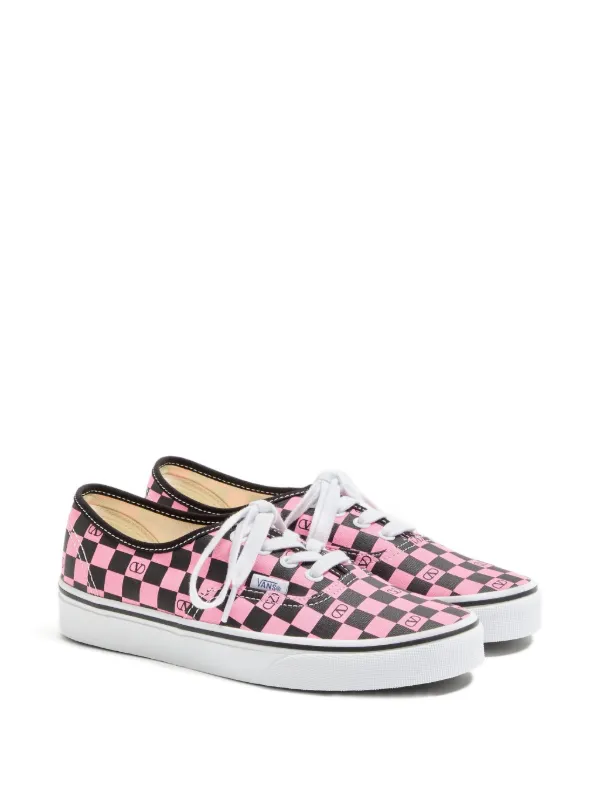 Valentino Garavani x Vans Vロゴ チェッカースニーカー | ピンク
