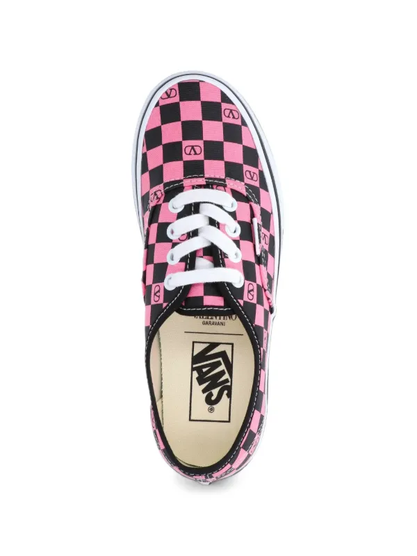 Valentino Garavani x Vans Vロゴ チェッカースニーカー | ピンク