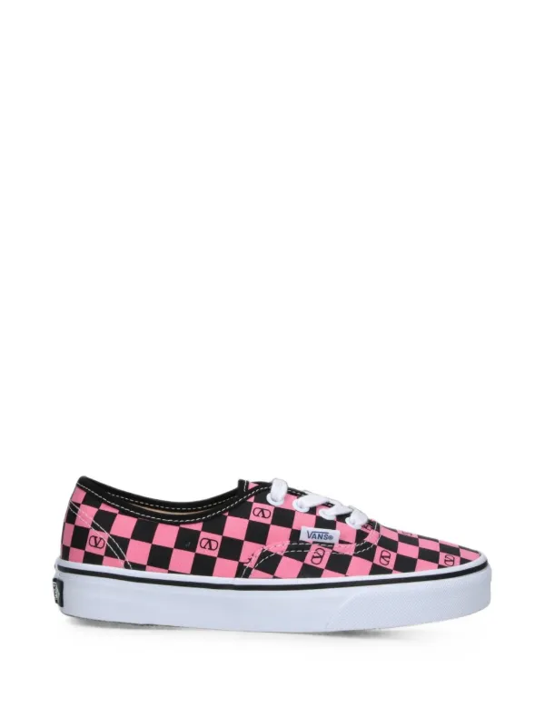 Valentino Garavani X Vans low-top Trainer In Fabric With VLogo