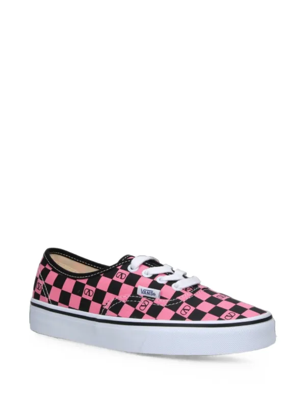 Valentino Garavani x Vans Vロゴ チェッカースニーカー | ピンク