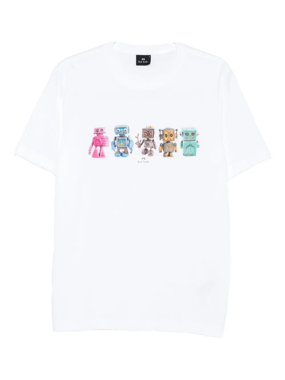 PS Paul Smith robot-print T-shirt | White | Image 1