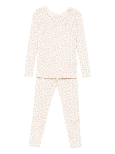 Bonpoint cherry-print pyjamas
