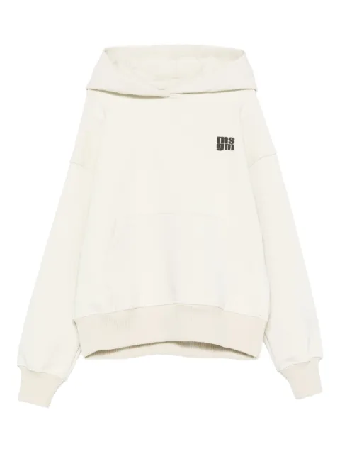MSGM Kids logo-patch hoodie