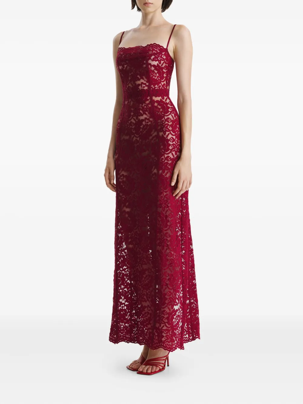 2310 STUDIO lace-panelled maxi dress | Evening Dresses | Image 2
