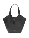 Giorgio Armani medium suede tote bag - Black