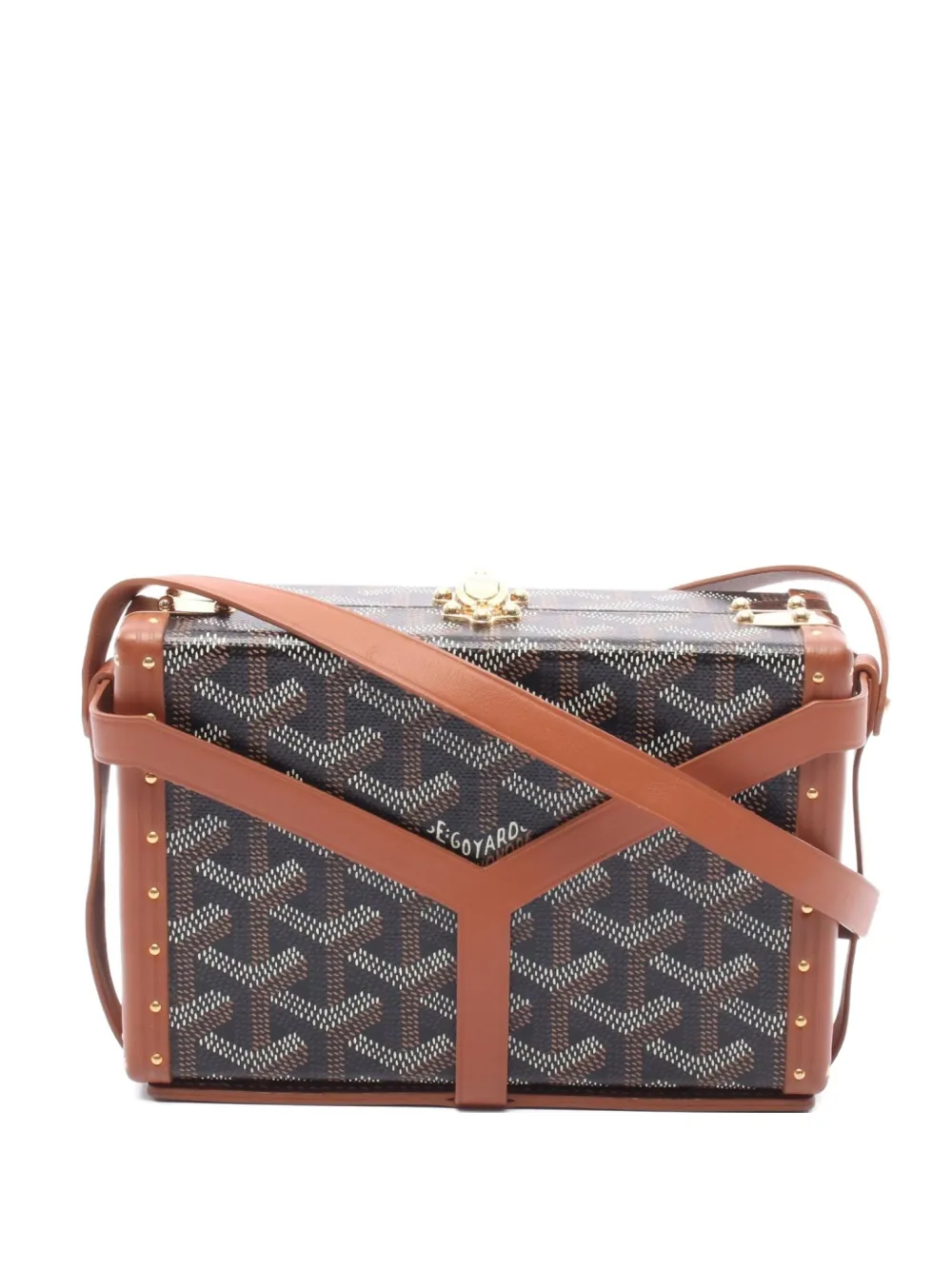 Goyard Pre-Owned 2010s Minaudière Trunk shoulder bag | Black | Image 1