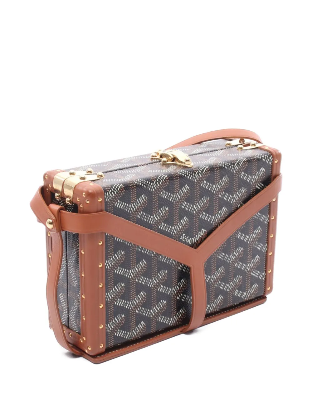 Goyard Pre-Owned 2010s Minaudière Trunk shoulder bag | Pre-Owned | Image 2