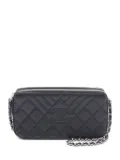 CHANEL Pre-Owned 2018-2019 W-Zip chain wallet - Black