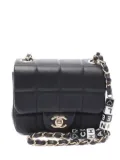 CHANEL Pre-Owned 2021 mini Chocolate Bar shoulder bag - Black