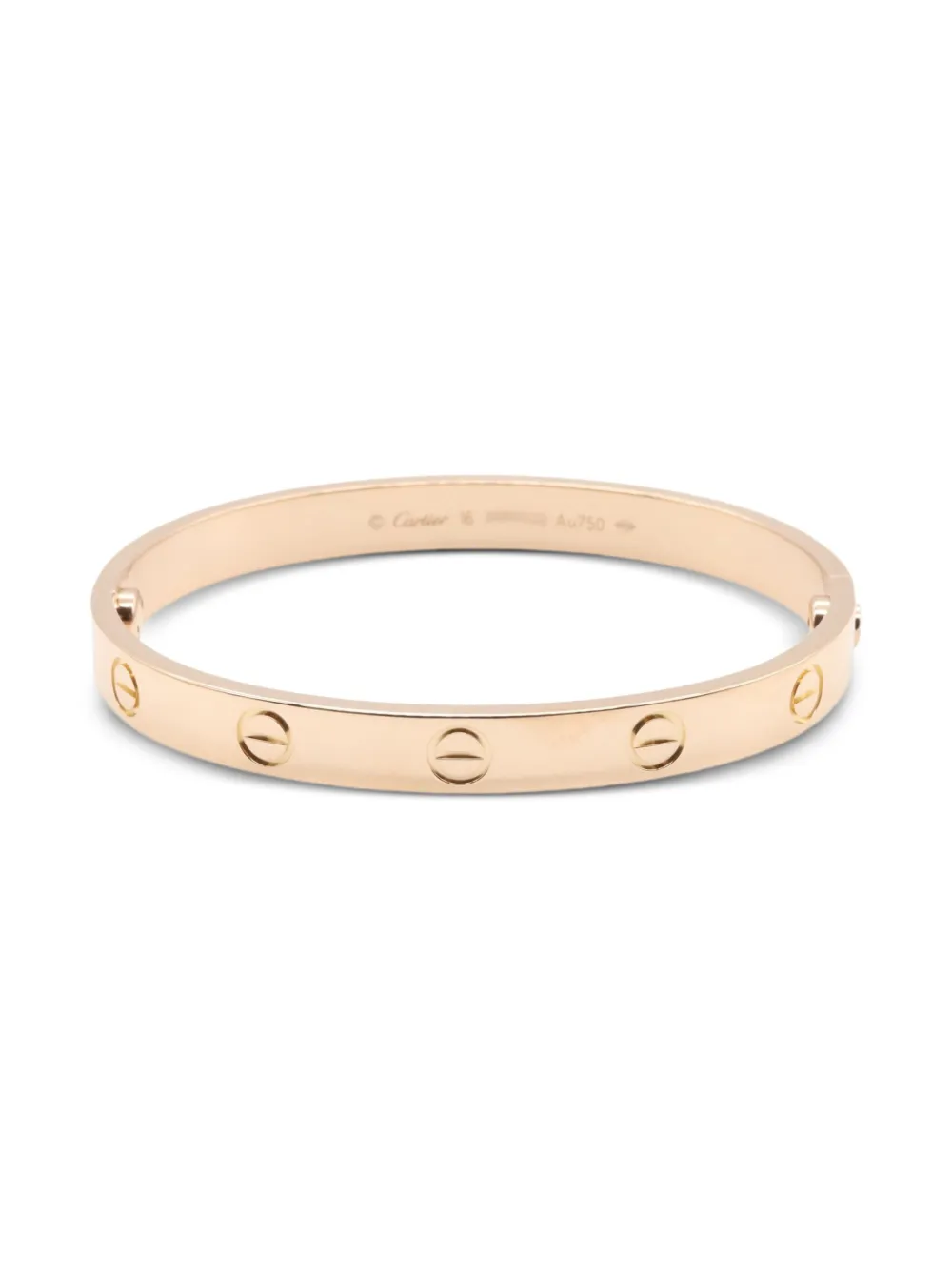 Cartier 10s 18K rose gold Love Breath bracelet - ピンク Cartier 10s 18K rose gold Love Breath bracelet - ピンク